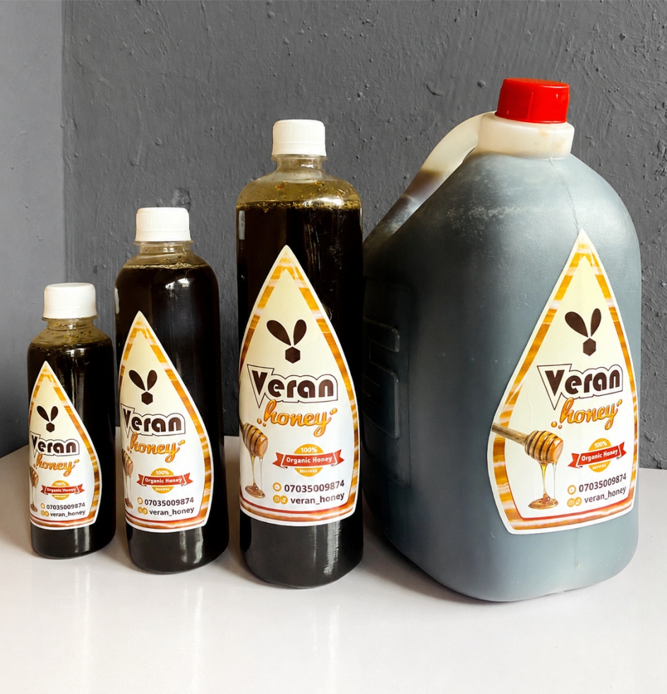A jar of Veran Honey